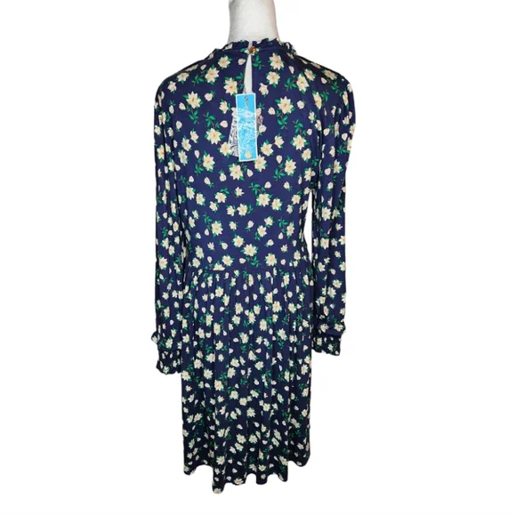 NEW Draper James Kitty Dress in Magnolia Size Medium - Picture 3 of 9